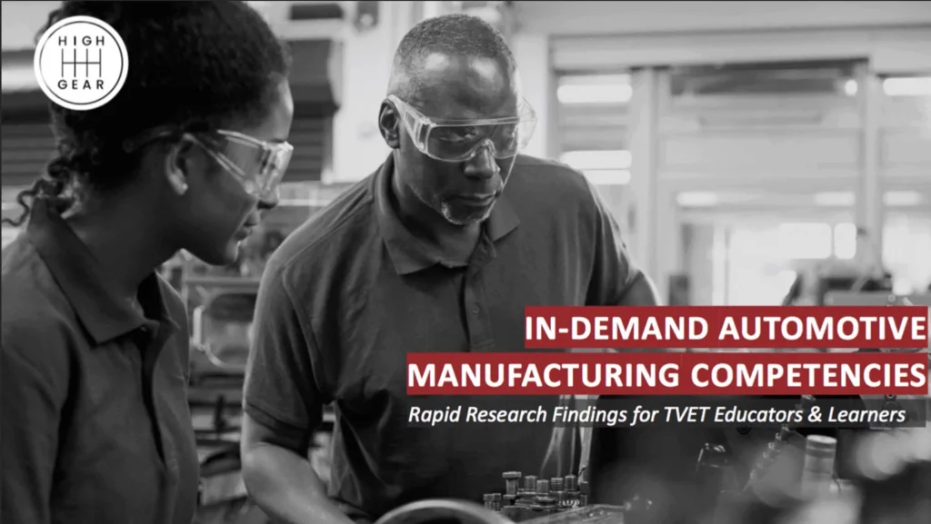In-Demand Automotive Manufacturing Competencies